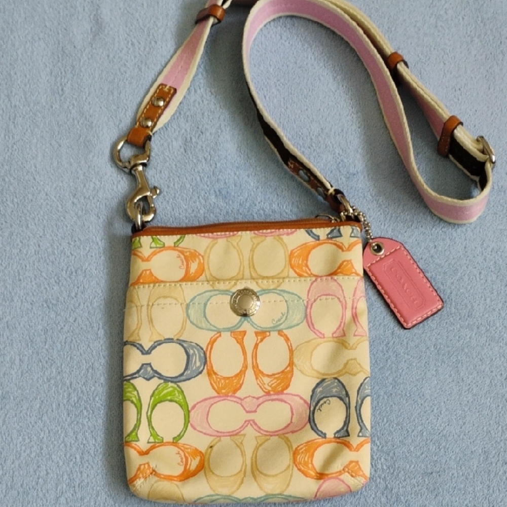 Coach Crossbody Bag with Signature Pattern